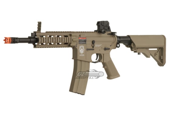 G&G Combat Machine GR16 Rush Blowback M4 Carbine AEG Airsoft Rifle ( Tan )