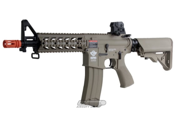 G&G Combat Machine CM16 Raider-S M4 Carbine AEG Airsoft Rifle ( Tan )