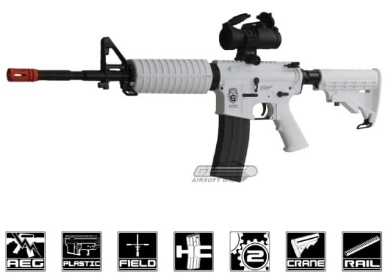 G&G Combat Machine Chione16 M4-A1 Blowback AEG Airsoft Rifle ( Winter Snow )