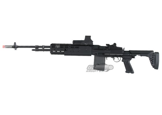 G&G M14 EBR / HBA Long Sniper Rifle AEG Airsoft Rifle ( Black )