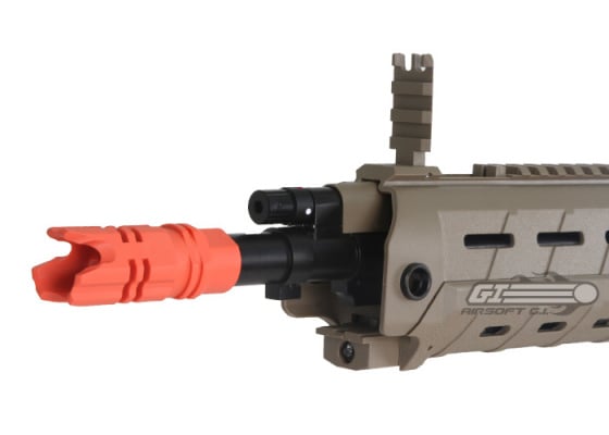 G&G GR4 G26 Advanced Special Edition M4 Carbine Blowback AEG Airsoft Rifle Light & Laser ( Tan )