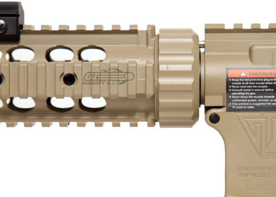 G&G TR16 CQW DST M4 Carbine Blowback AEG Airsoft Rifle ( Tan )