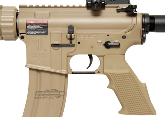 G&G TR16 CQW DST M4 Carbine Blowback AEG Airsoft Rifle ( Tan )