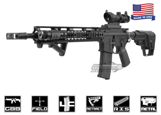 Airsoft GI Custom KWA LM4 Magpul PTS Noveske 12 Carbine GBB Airsoft Rifle