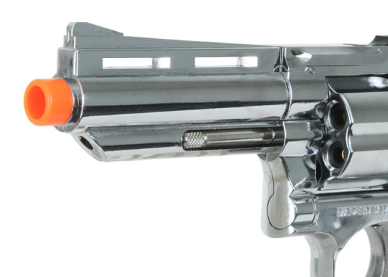 HFC Savaging Bull 4" Revolver Gas Airsoft Pistol ( Silver )