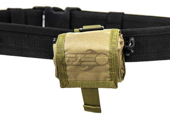 HSS Roll Up Dump Pouch Belt Mounted ( Tan )