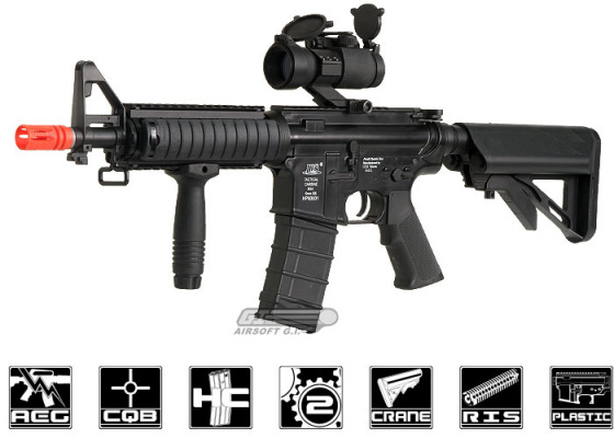 ICS M4 CQBR AEG Airsoft Rifle w/ Vertical Grip ( Option )