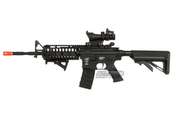 ICS M4 Sport S-System w/ Crane Stock AEG Airsoft Rifle ( Black )