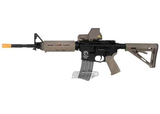 Javelin Magpul MOE M4 Carbine Blowback AEG Airsoft Rifle ( Black / Tan )