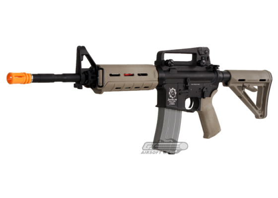 Javelin Magpul MOE M4 Carbine Blowback AEG Airsoft Rifle ( Black / Tan )