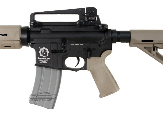 Javelin Magpul MOE M4 Carbine Blowback AEG Airsoft Rifle ( Black / Tan )