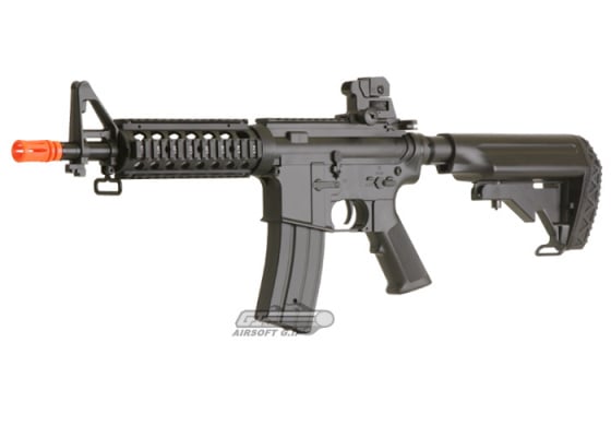 JG FB6624 M4 CQBR Carbine AEG Airsoft Rifle ( Black )