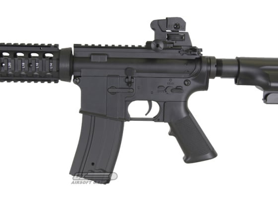 JG FB6624 M4 CQBR Carbine AEG Airsoft Rifle ( Black )