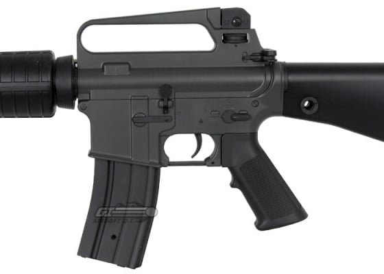 JG F6607 M16A2 AEG Airsoft Rifle Enhanced Version ( Black )