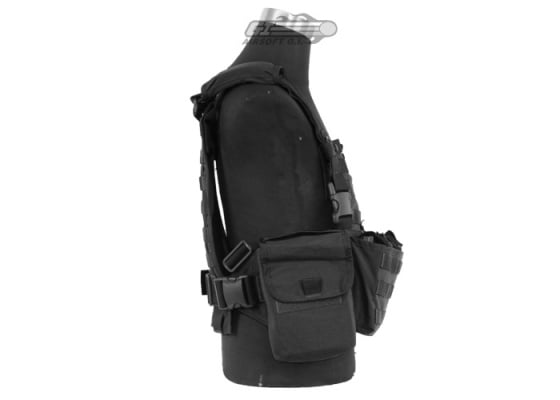 J-Tech 1000D Cordura CP-6 Combat MPS Chest Rig ( Black / Tactical Vest  )