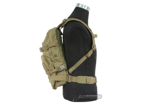 J-Tech 1000D Cordura D-1 Combat Backpack ( Tan )