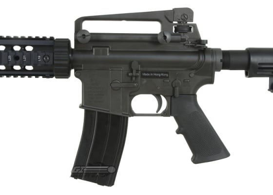 King Arms Full Metal Colt M4 12" Midlength RAS GBB Airsoft Rifle