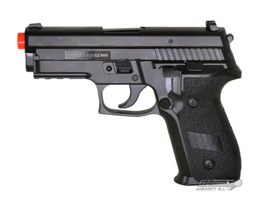 SIG Sauer P229 GBB Airsoft Pistol by Cybergun ( Black )