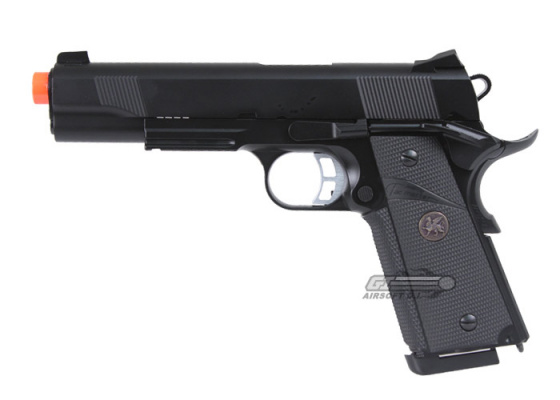 KJW KP07 M1911 Ten II Tactical GBB Airsoft Pistol ( Black )