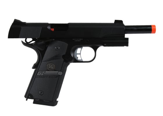 KJW KP07 M1911 Ten II Tactical GBB Airsoft Pistol ( Black )