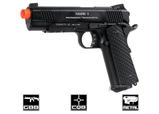 KWA M1911 Mark II PTP GBB Airsoft Pistol ( Black )