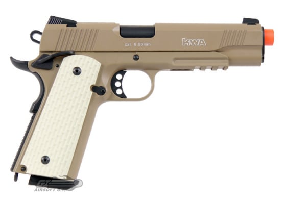 KWA M1911 Mark II PTP GBB Airsoft Pistol ( Tan )