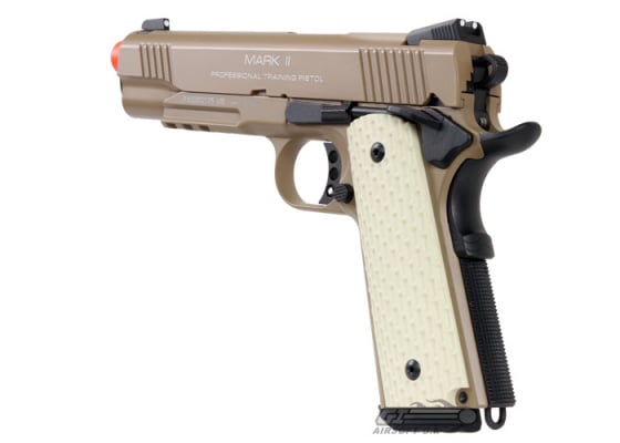 KWA M1911 Mark II PTP GBB Airsoft Pistol ( Tan )