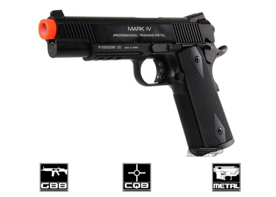 KWA M1911 Mark IV PTP GBB Airsoft Pistol ( Black )