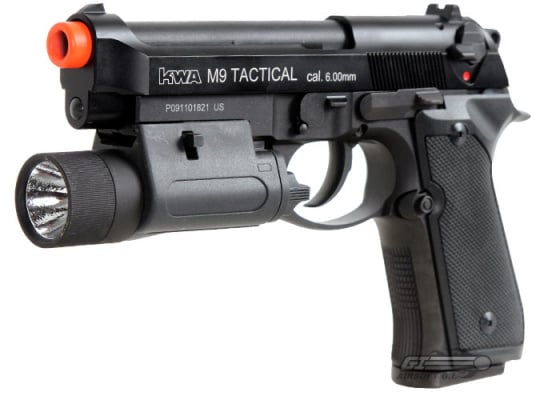 KWA M9 Tactical PTP GBB Airsoft Pistol ( Black )