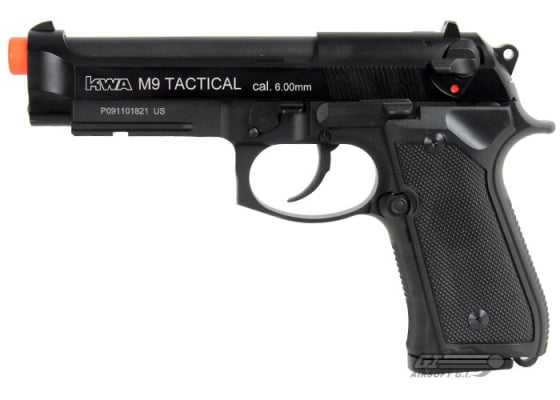 KWA M9 Tactical PTP GBB Airsoft Pistol ( Black )