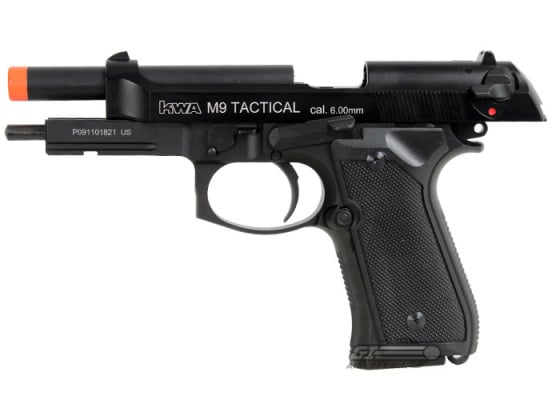 KWA M9 Tactical PTP GBB Airsoft Pistol ( Black )