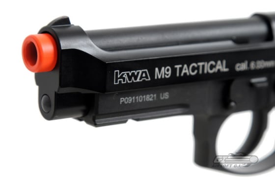 KWA M9 Tactical PTP GBB Airsoft Pistol ( Black )