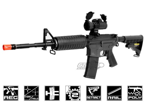 KWA M4 A1 CQR MOD 1 AEG Airsoft Rifle