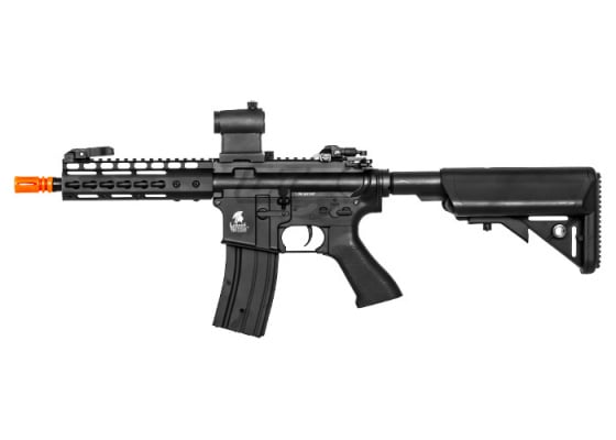 Lancer Tactical LT14B M4 7" Keymod Carbine AEG Airsoft Rifle ( Black )