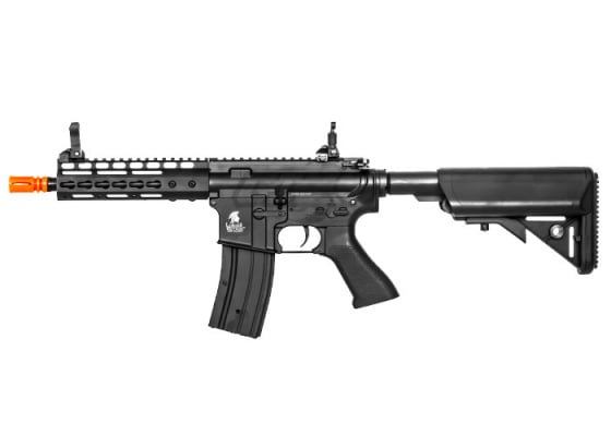 Lancer Tactical LT14B M4 7" Keymod Carbine AEG Airsoft Rifle ( Black )