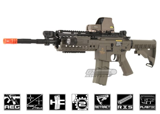 Lancer Tactical LT05B M4 S-System Carbine AEG Airsoft Rifle ( Option )