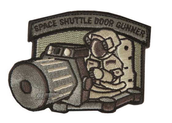 Mil-Spec Monkey Shuttle Door Gunner Patch ( ACU )