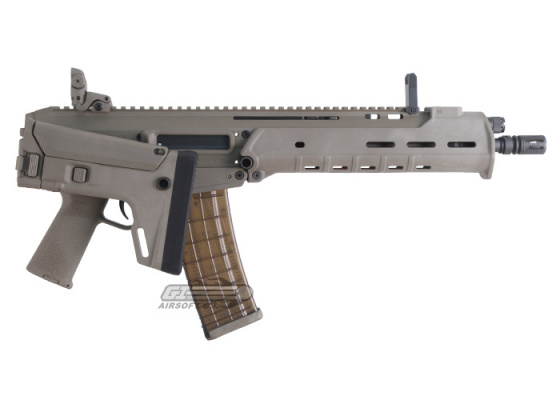 PTS Masada AKM Carbine AEG Airsoft Rifle ( Dark Earth )