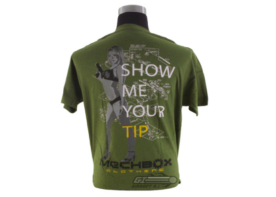 Mechbox Clothing Show Me T-Shirt ( Green / XL )