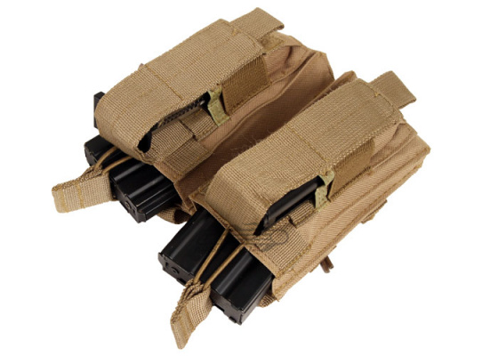 NcSTAR Double AR and Mag Pouch ( Tan )