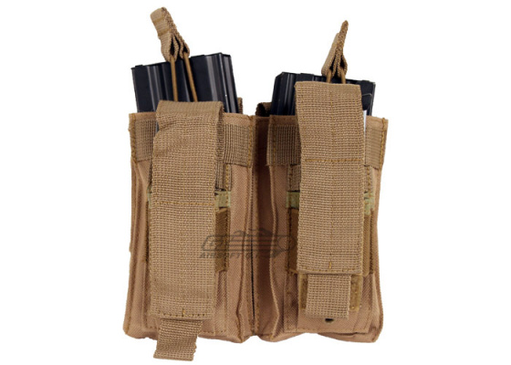 NcSTAR Double AR and Mag Pouch ( Tan )