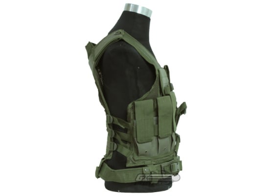 NcSTAR Crossdraw Tactical Vest ( OD Green / S - L )