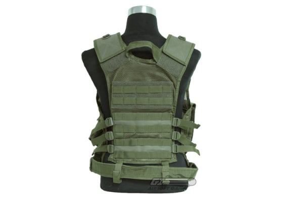 NcSTAR Crossdraw Tactical Vest ( OD Green / S - L )