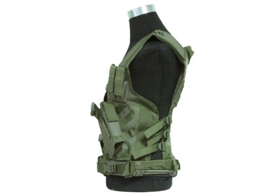 NcSTAR Crossdraw Tactical Vest ( OD Green / S - L )