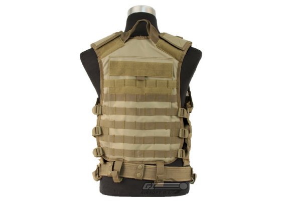 NcSTAR MOLLE Tactical Vest ( Tan )