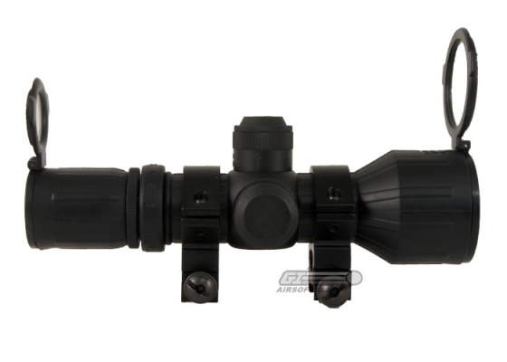 NcSTAR 3-9x42RE Rubberized Scope ( Red / Green Illuminated )