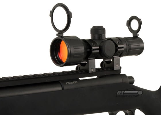 NcSTAR 3-9x42RE Rubberized Scope ( Red / Green Illuminated )