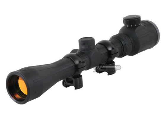 NcSTAR 3-9x40R Rubberized Scope ( Illuminated Crosshair )