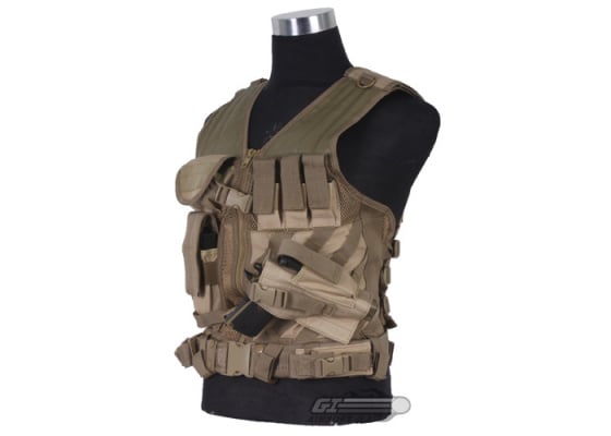 NcSTAR Tactical Vest ( Tan / M - L )