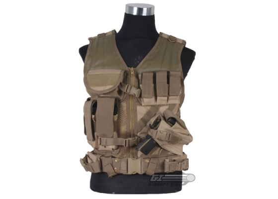 NcSTAR Tactical Vest ( Tan / M - L )